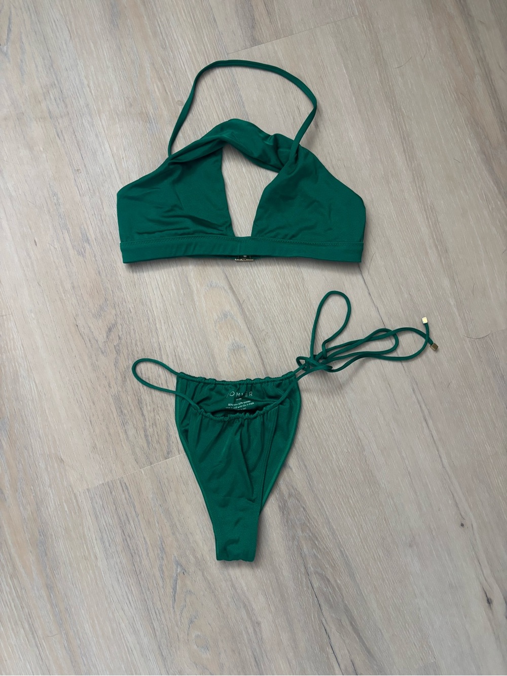 RARE COLOR - Sommer Swim Bikini Anais Top & Naomi Bottom Emerald Green
